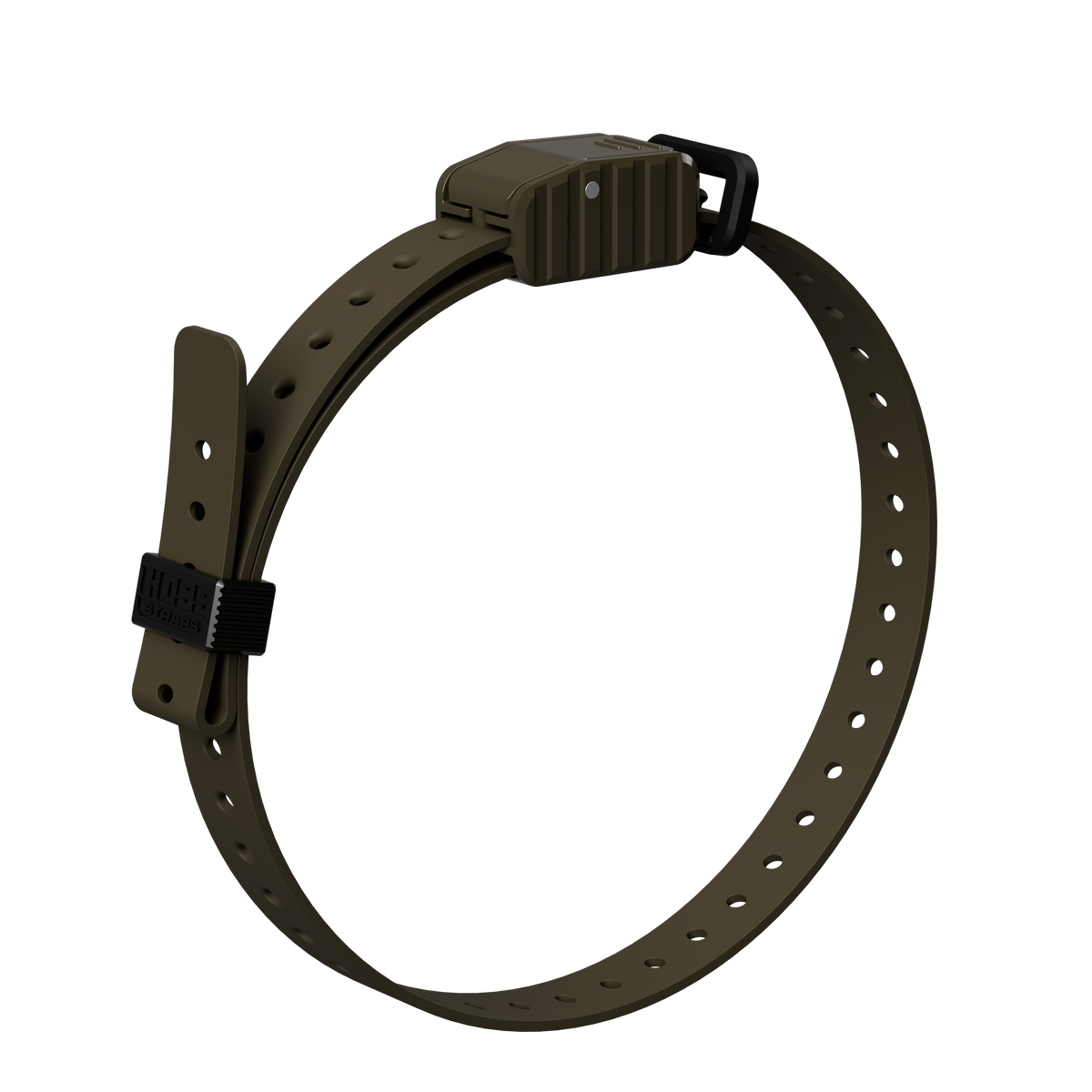 Hoss Straps 3/4" Replacement E-Collar Strap - olive example, product view