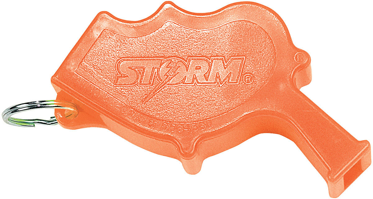 Storm Safety Whistle - Orange