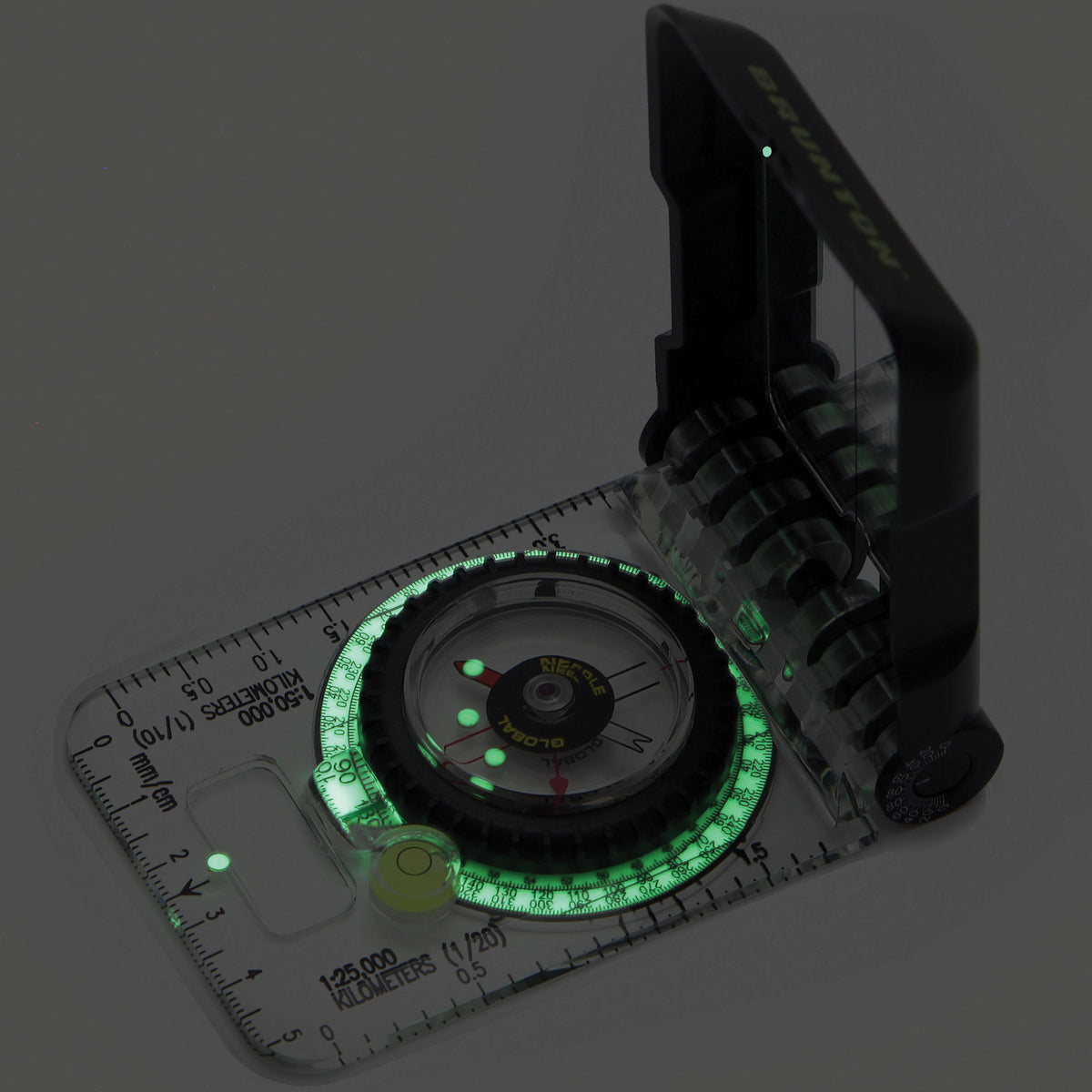 Brunton TruArc 15 Glow Mirror Compass