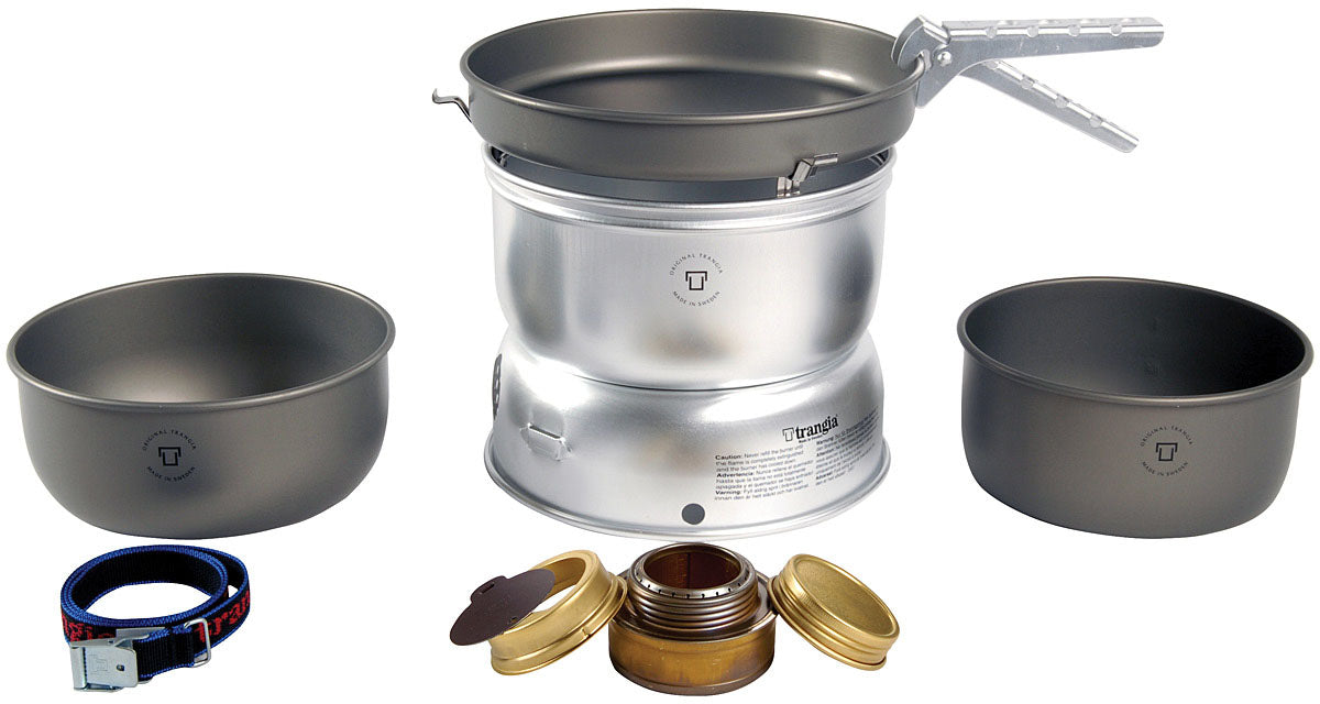 Trangia 25-7 UL/HA Alcohol Stove Kit — spirit burner included; pictured gas burner is not included