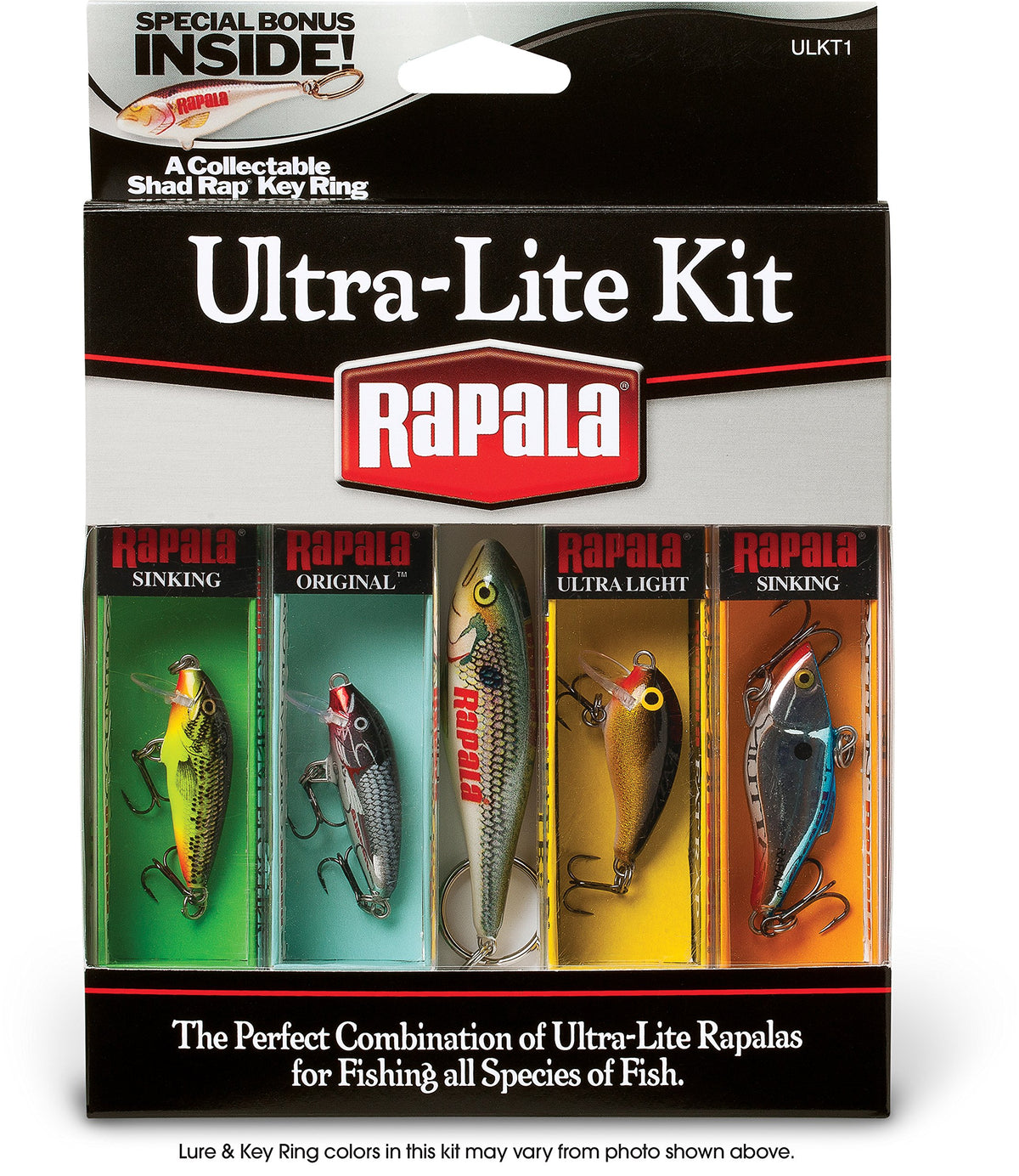 Rapala Ultra-Lite lure kit in retail packaging