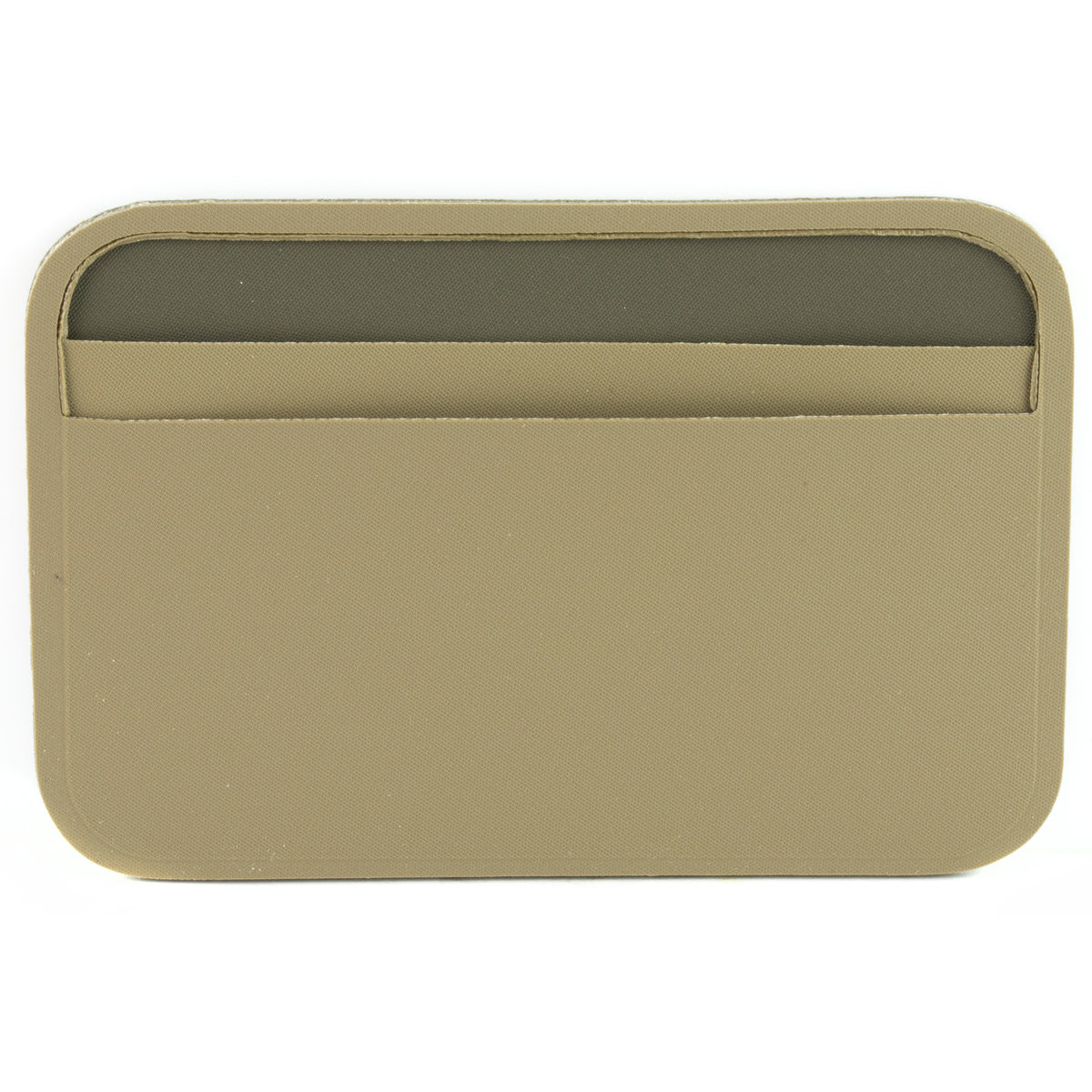 Flat Dark Earth Magpul DAKA Essential Wallet, reverse side showing two pockets