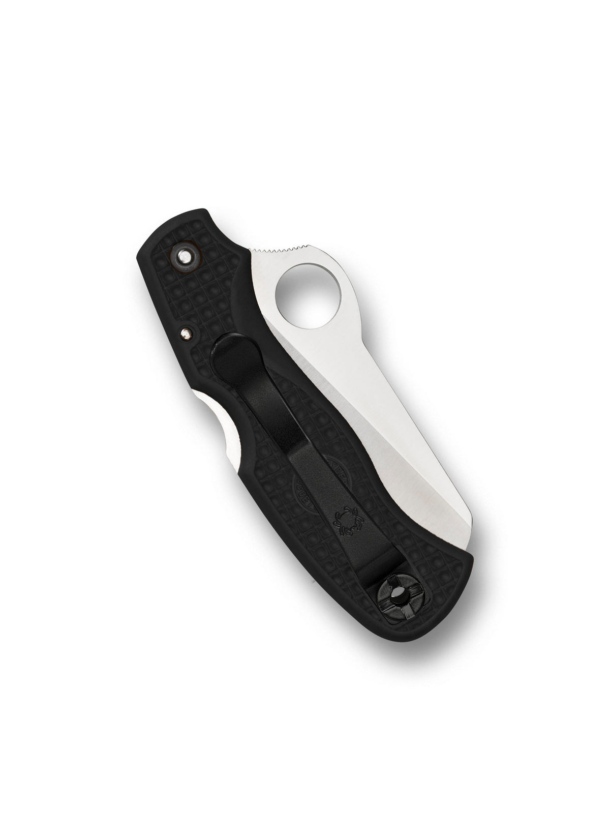 Spyderco Rescue 79mm black folding rescue knife