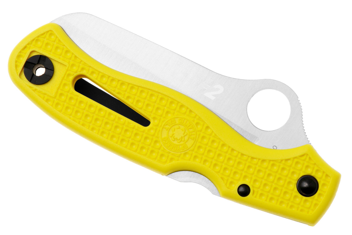Spyderco Atlantic Salt SpyderEdge Knife - Yellow