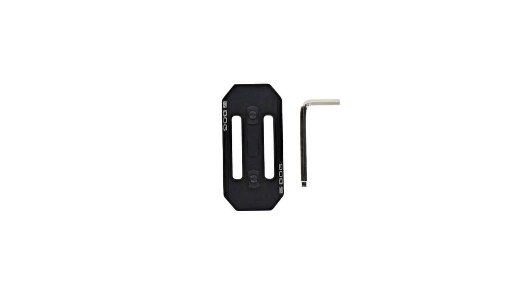 BOG 3-inch M-LOK ARCA-Swiss rail with mounting hardware and hex key