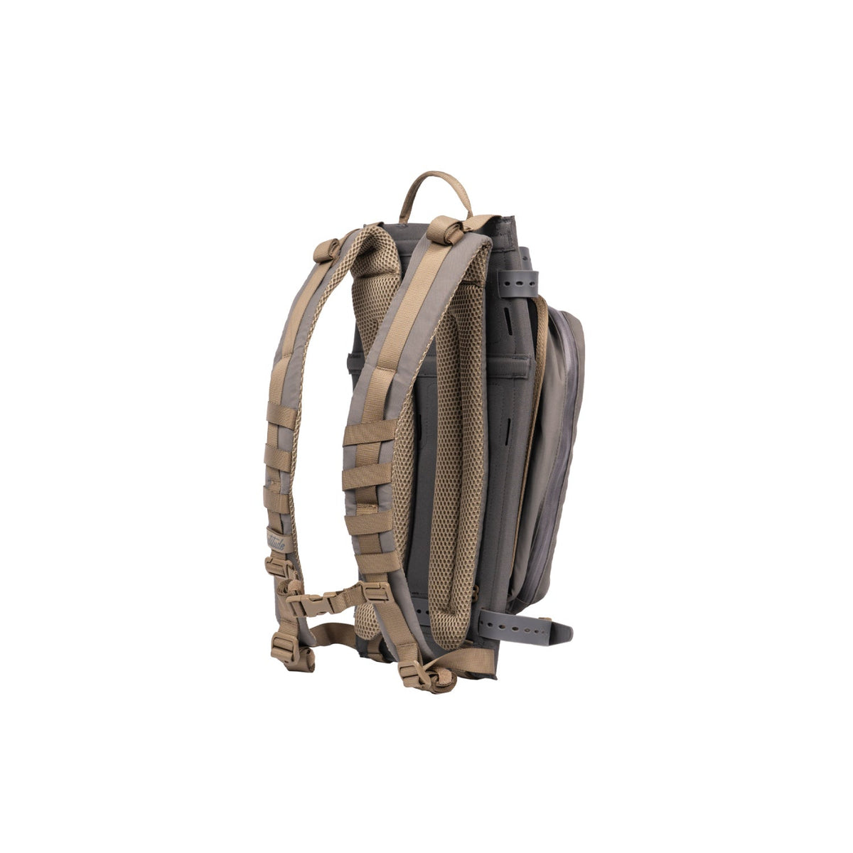 Latitude Outdoors Flyer hunting backpack, side and suspension view