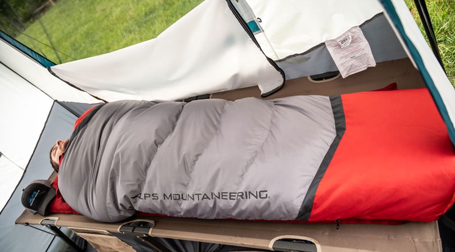 ALPS Mountaineering Zenith +30 Sleeping Bag - Regular - official manufacturer image 15