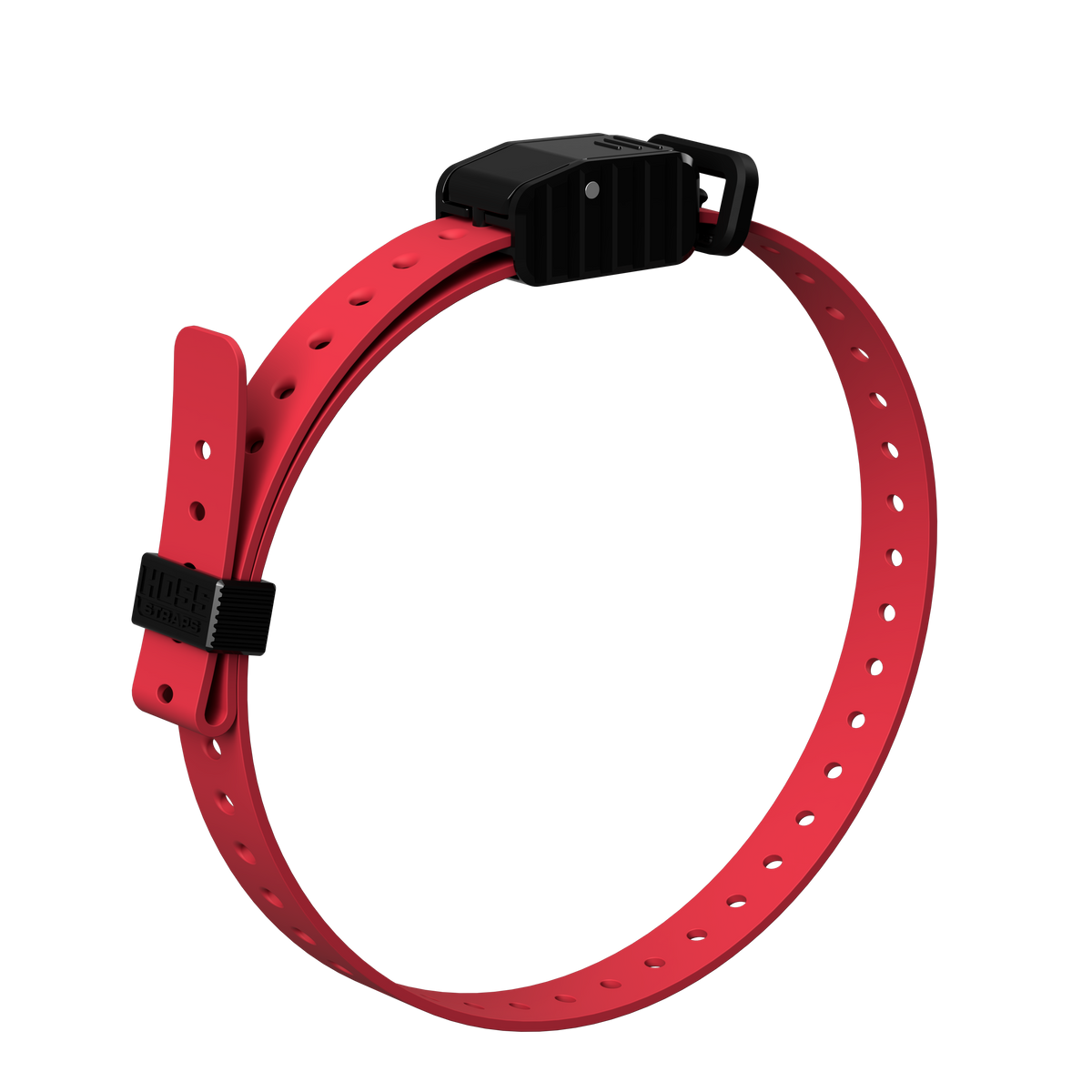 Hoss Straps 3/4" Replacement E-Collar Strap - red example, product view