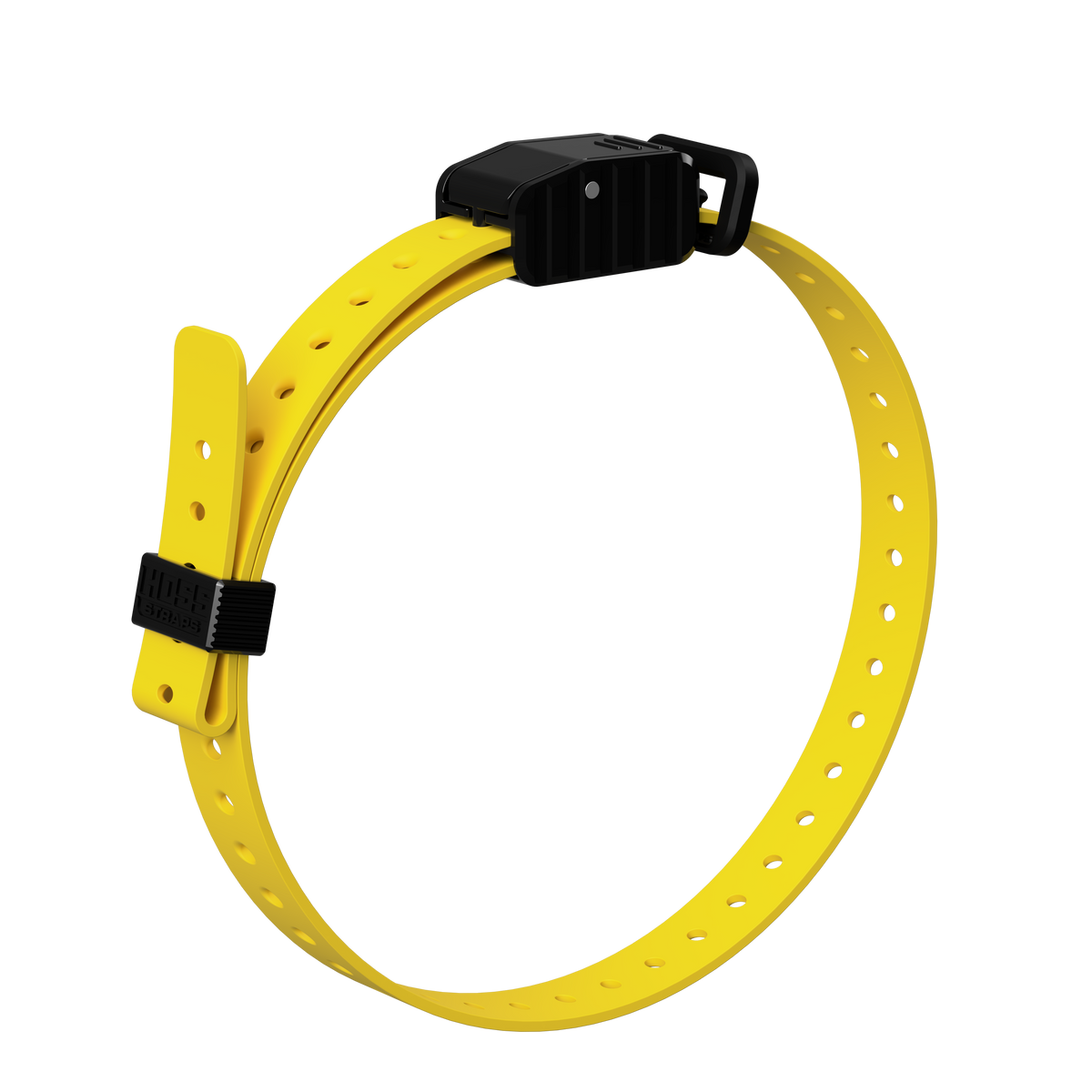 Hoss Straps 3/4" Replacement E-Collar Strap - yellow example, product view