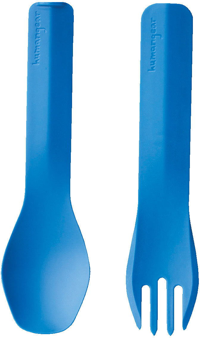 humangear GoBites Duo Utensil Set - Blue