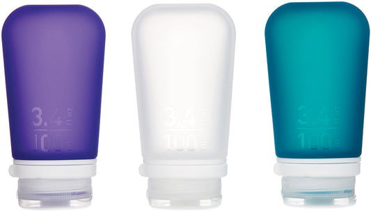 humangear GoToob+ Large Travel Bottles, 3-Pack