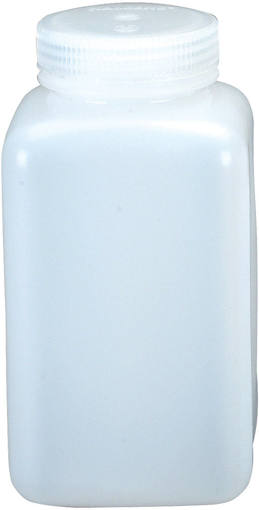 Nalgene Wide-Mouth Square HDPE Bottle, 32 oz