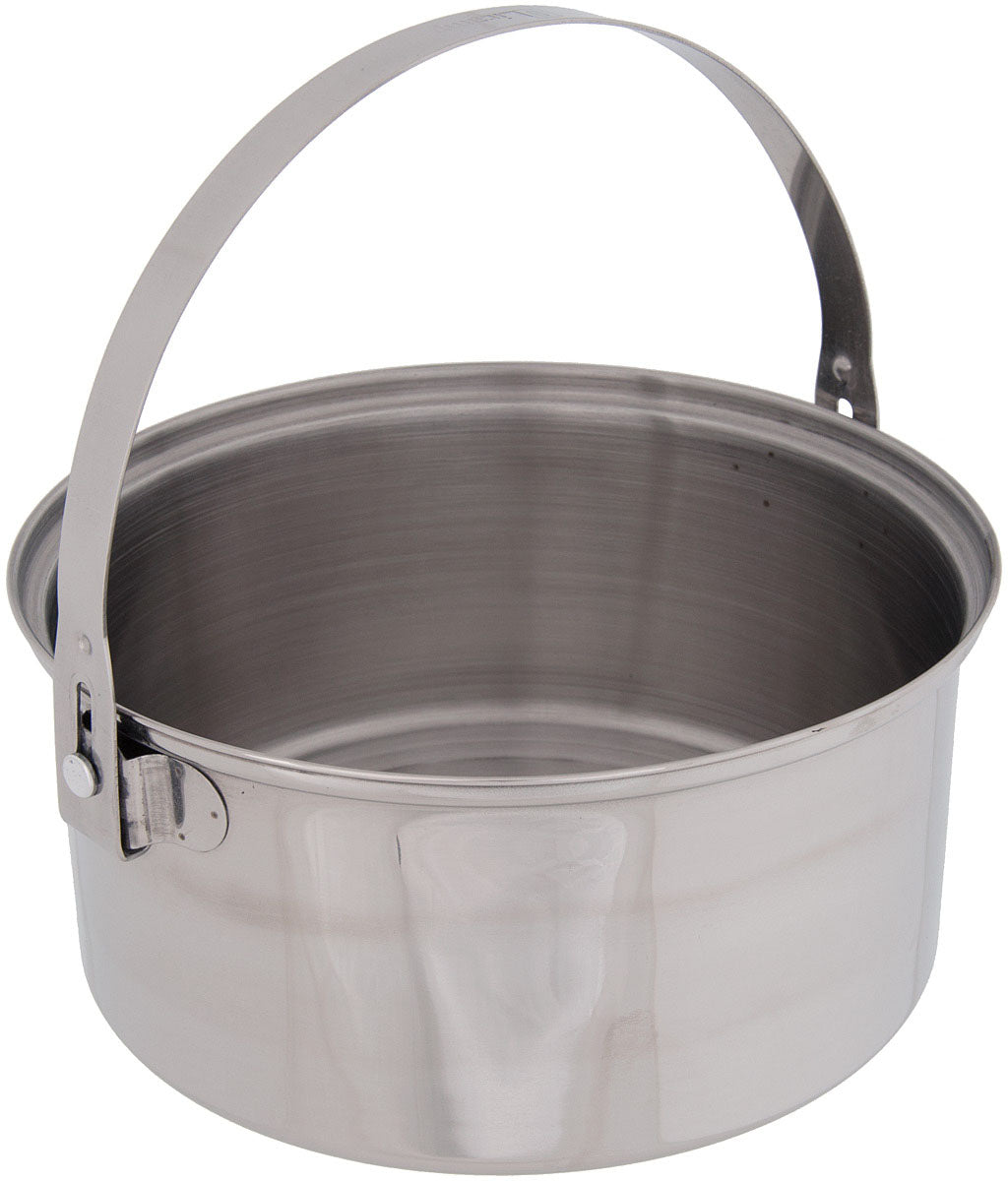 Olicamp AK 3-quart pot with raised bail handle