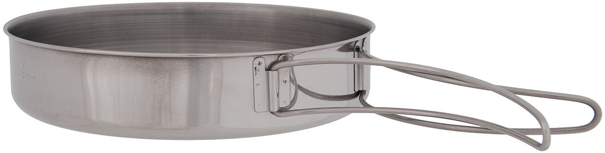 Olicamp AK cookset lid used as a frying pan