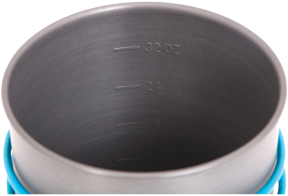 Olicamp LT 1L pot interior and graduation marks