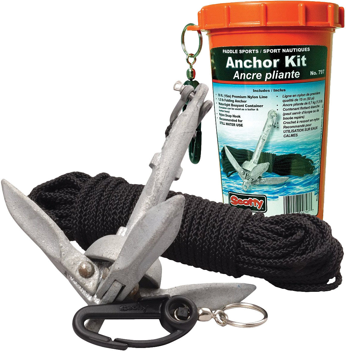 Scotty 797 Folding Anchor Kit - 1.5 lb