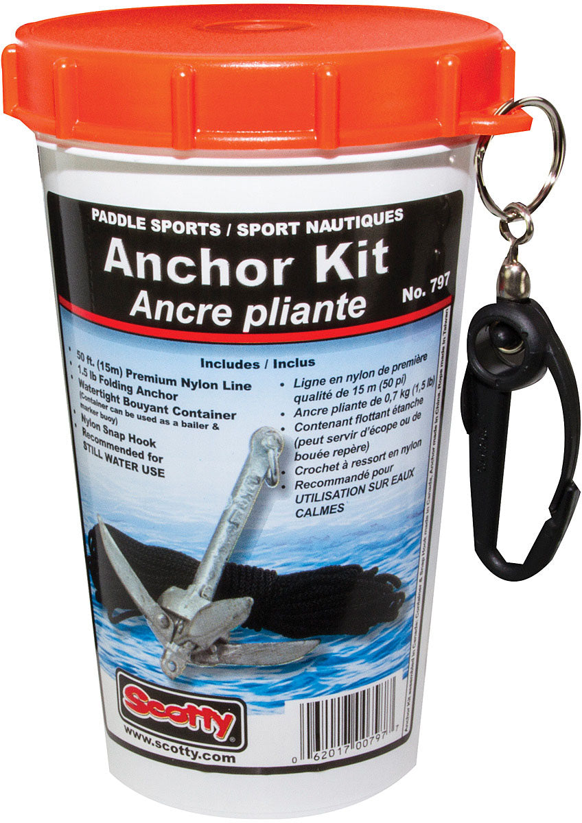 Scotty 797 Folding Anchor Kit - 1.5 lb