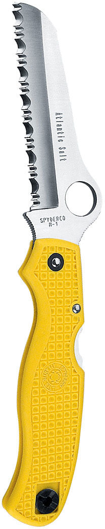 Spyderco Atlantic Salt SpyderEdge Knife - Yellow