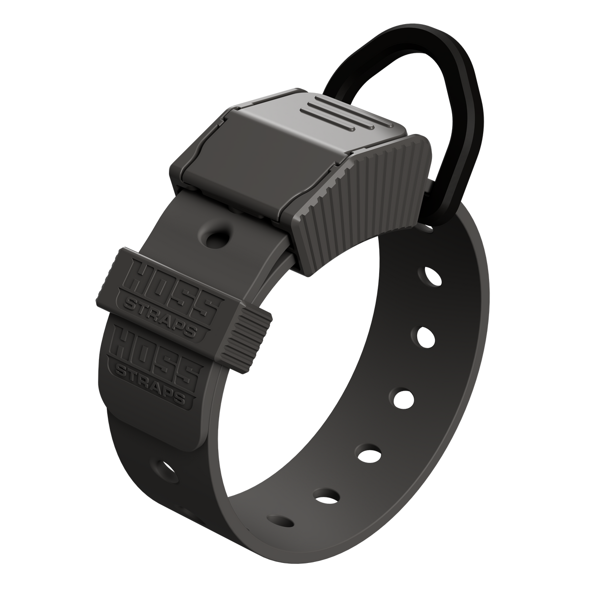 Hoss Straps Kill Switch Wristband - dark gray example, product view