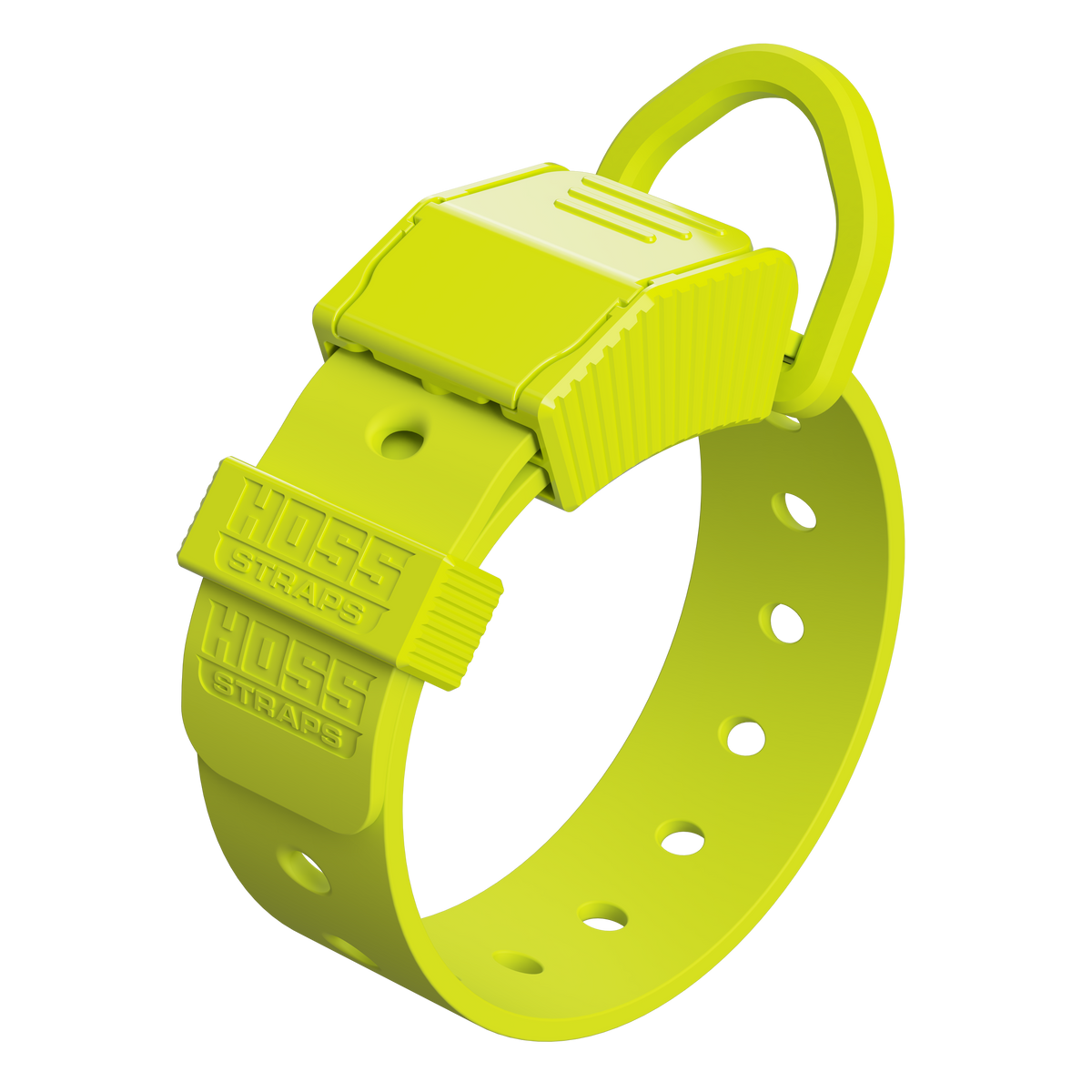 Hoss Straps Kill Switch Wristband - bright yellow example, product view