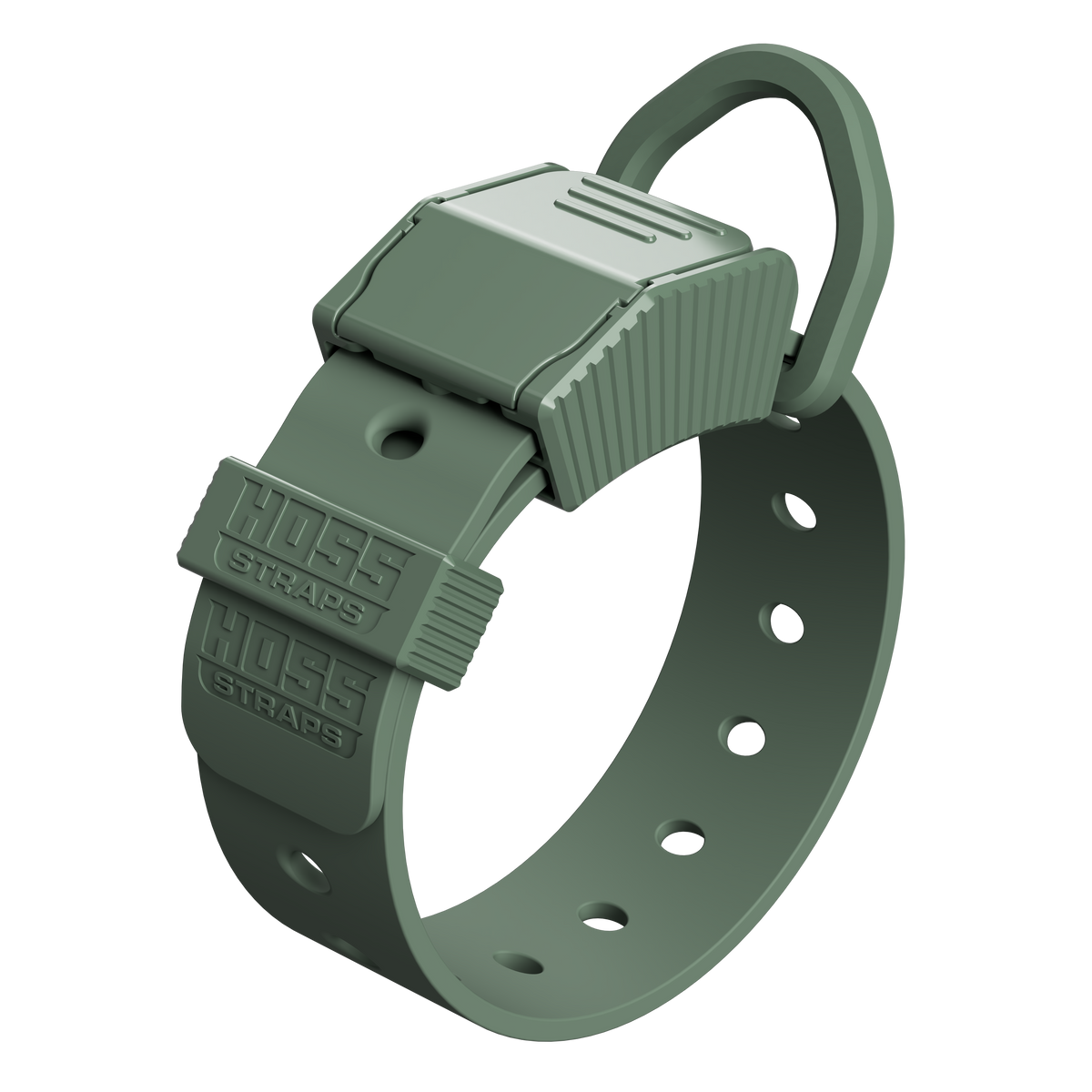 Hoss Straps Kill Switch Wristband - muted green example, product view