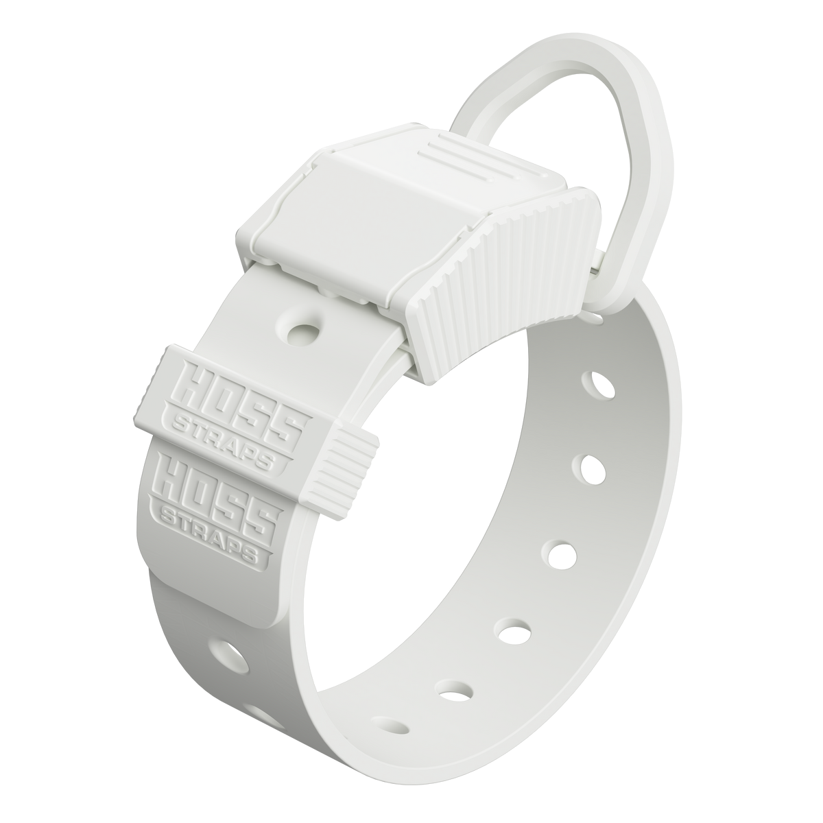 Hoss Straps Kill Switch Wristband - white example, product view
