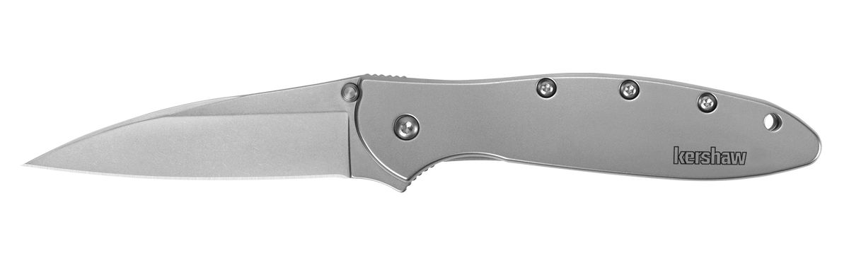 Kershaw Leek Assisted-Opening Folding Knife – Plain Edge - official manufacturer image 2