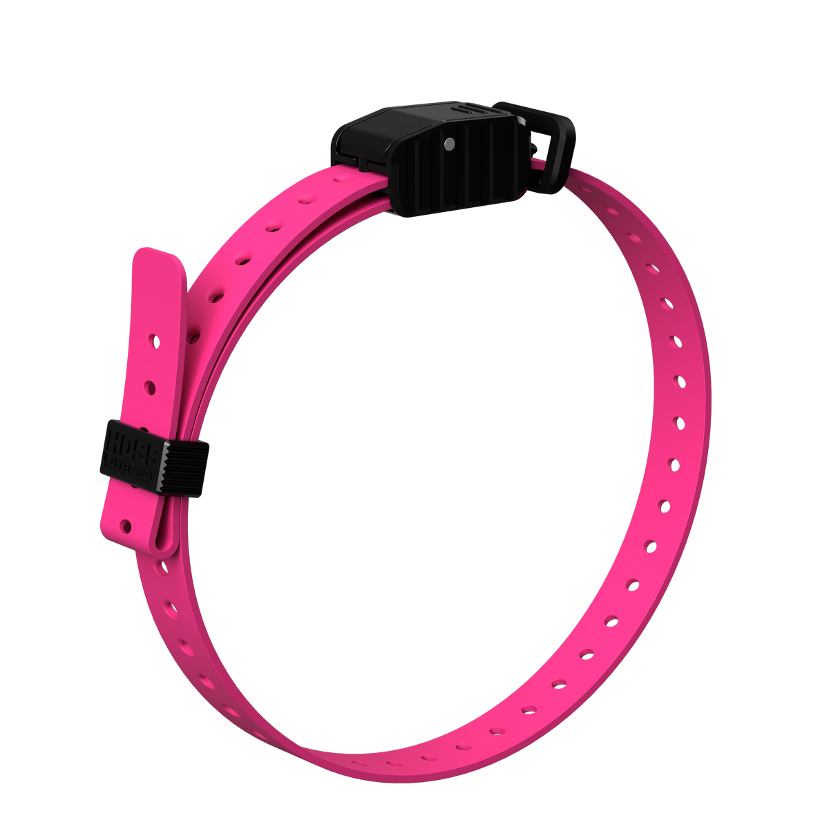 Hoss Straps 3/4" Replacement E-Collar Strap - pink example, product view