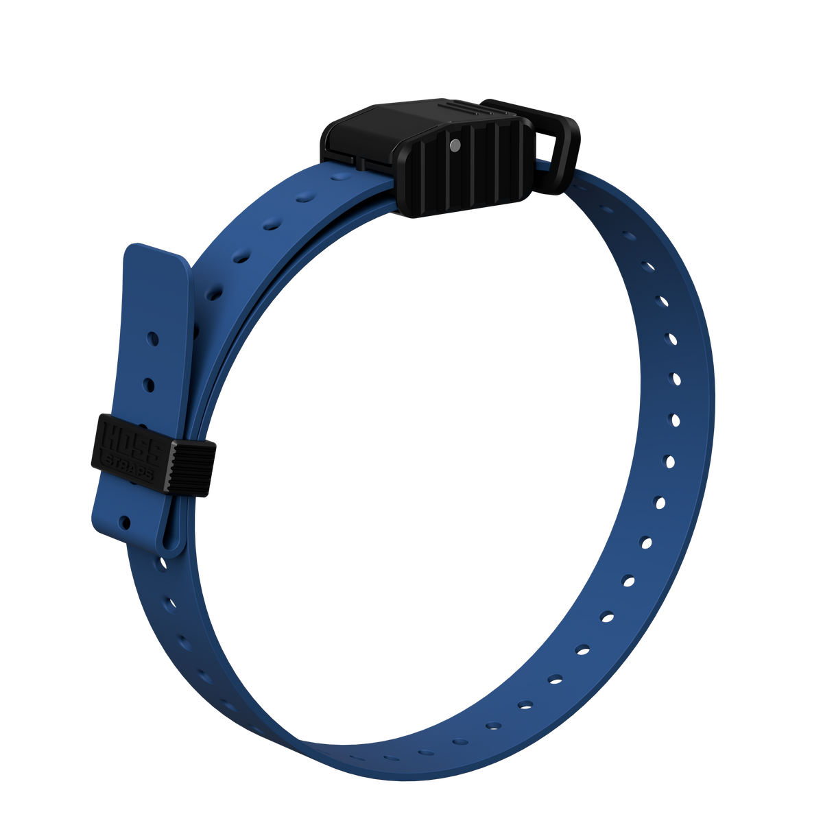 Hoss Straps 1" Replacement E-Collar Strap - blue example, product view