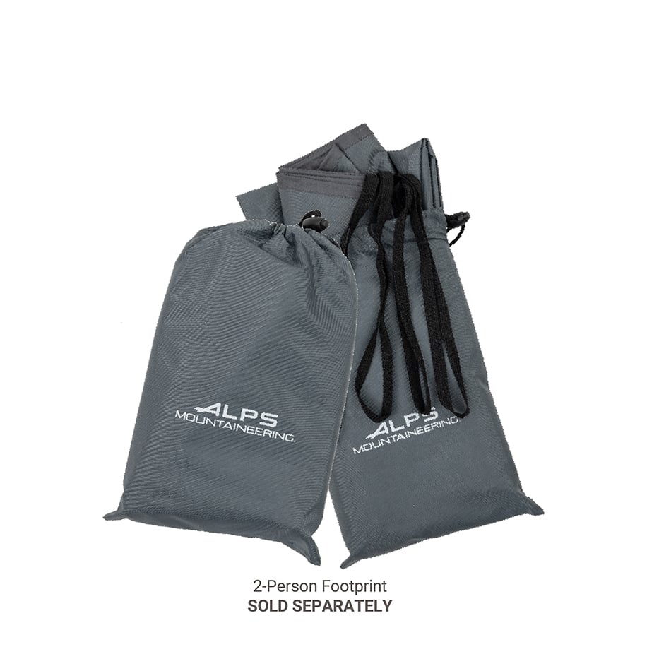 ALPS two-person footprint and storage sack; footprint sold separately