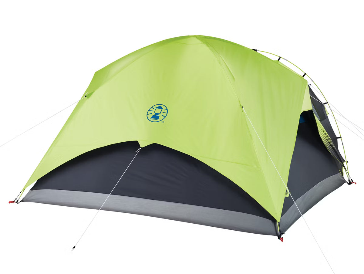 Coleman Carlsbad tent, rear three-quarter view