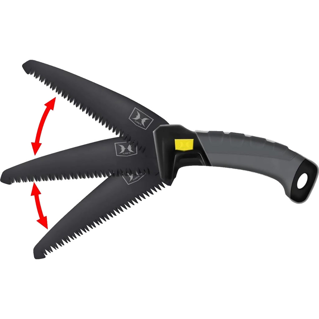 Hawk Handheld Wood Saw, Black