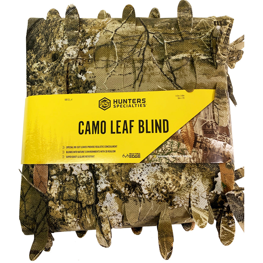 Hunters Specialties Leaf Blind Realtree Edge 56 in x 12 ft