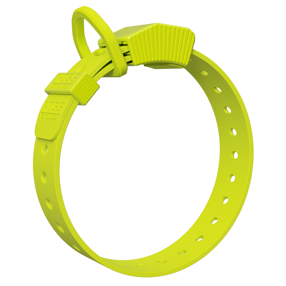 Hoss Straps FIELD COLLAR - bright yellow example, product view