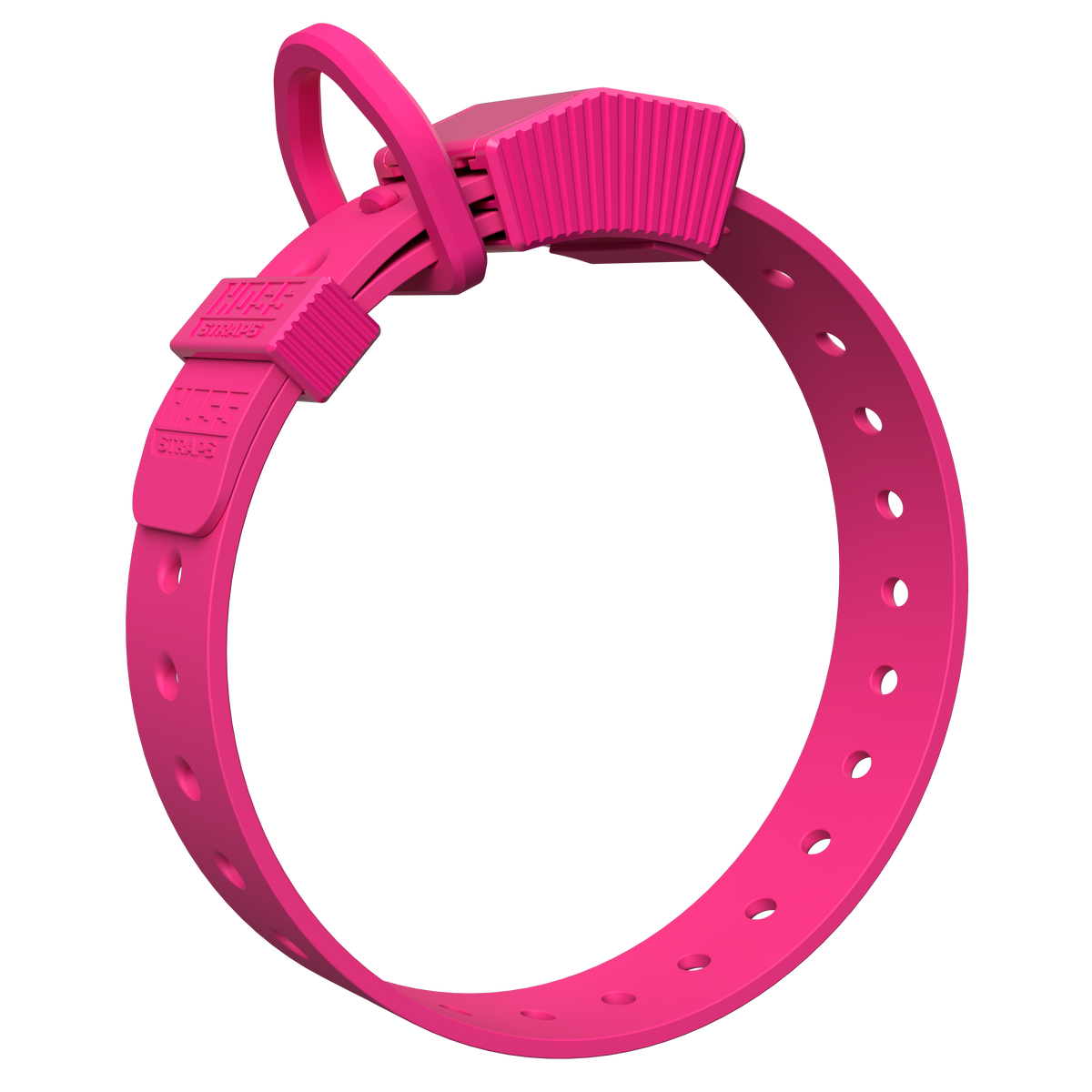 Hoss Straps FIELD COLLAR - pink example, product view
