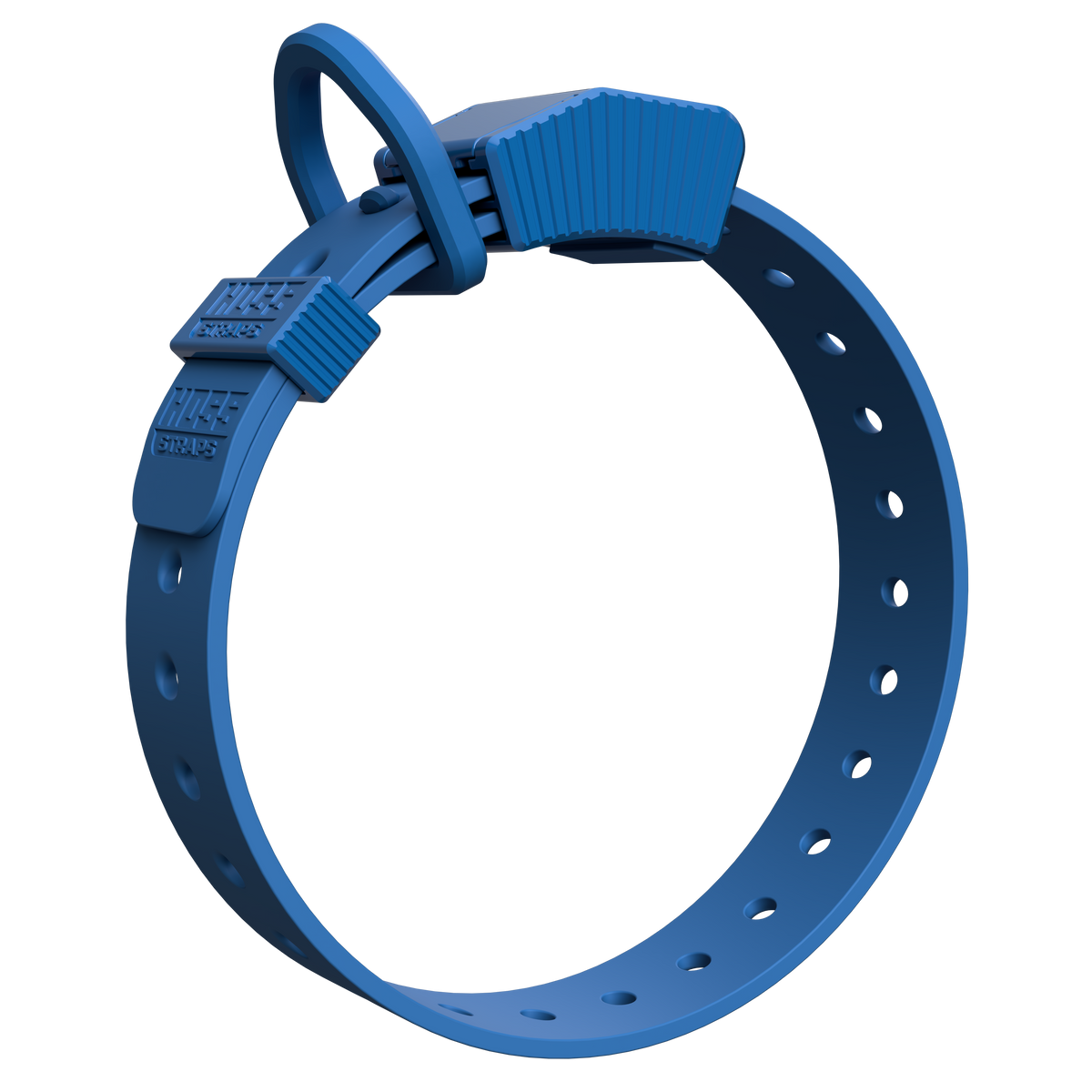 Hoss Straps FIELD COLLAR - blue example, product view