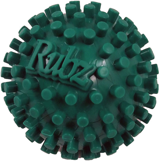 Rubz green textured foot and hand massage ball