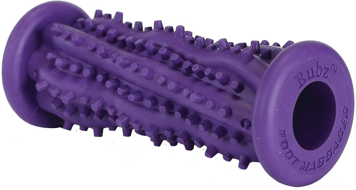 Rubz purple textured foot roller