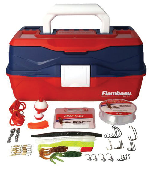 Eagle Claw Go Fish Extreme Tackle Box Kit