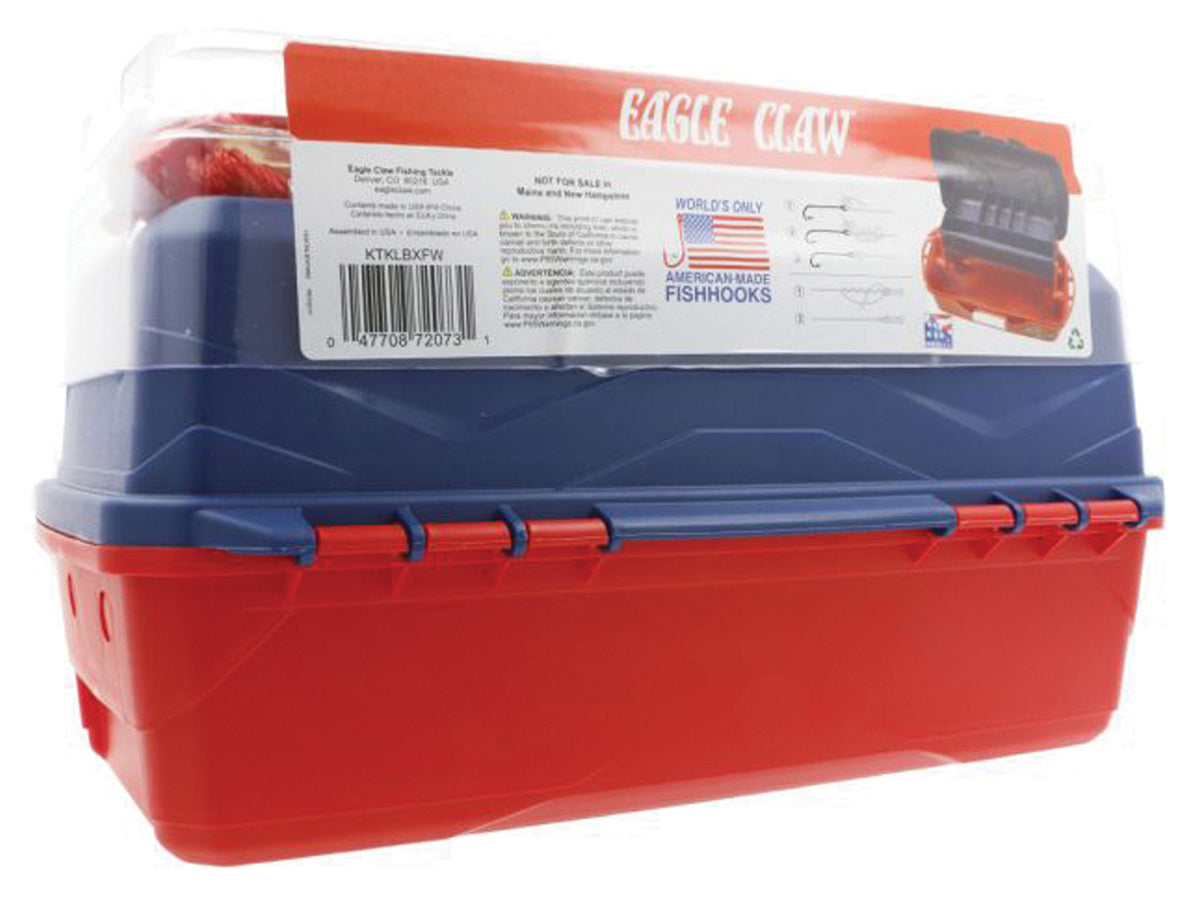 Eagle Claw Go Fish Extreme Tackle Box Kit