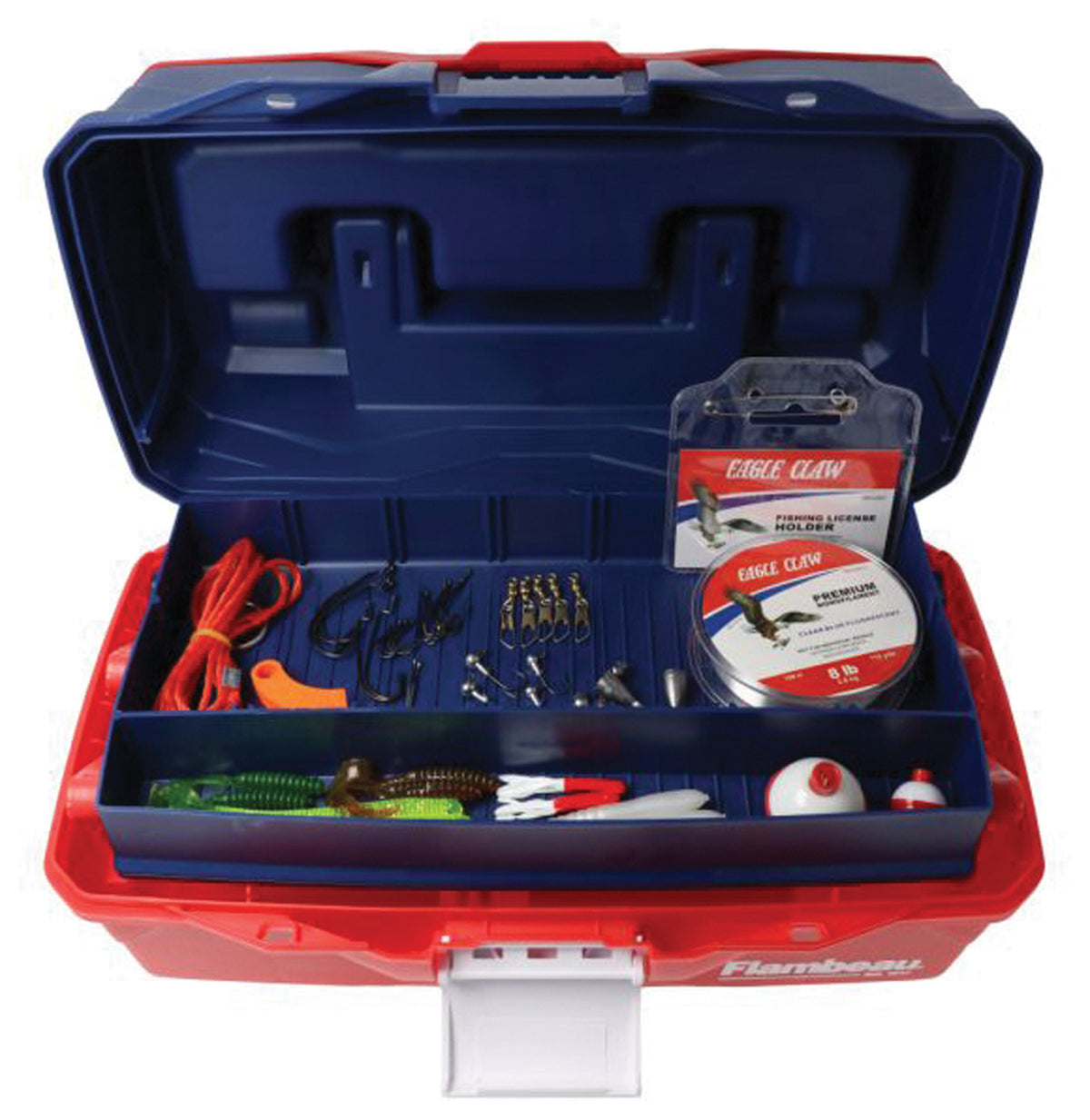Eagle Claw Go Fish Extreme Tackle Box Kit
