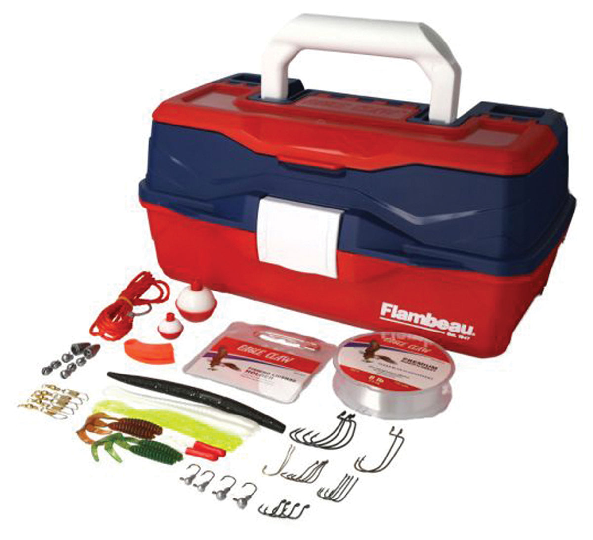 Eagle Claw Go Fish Extreme Tackle Box Kit