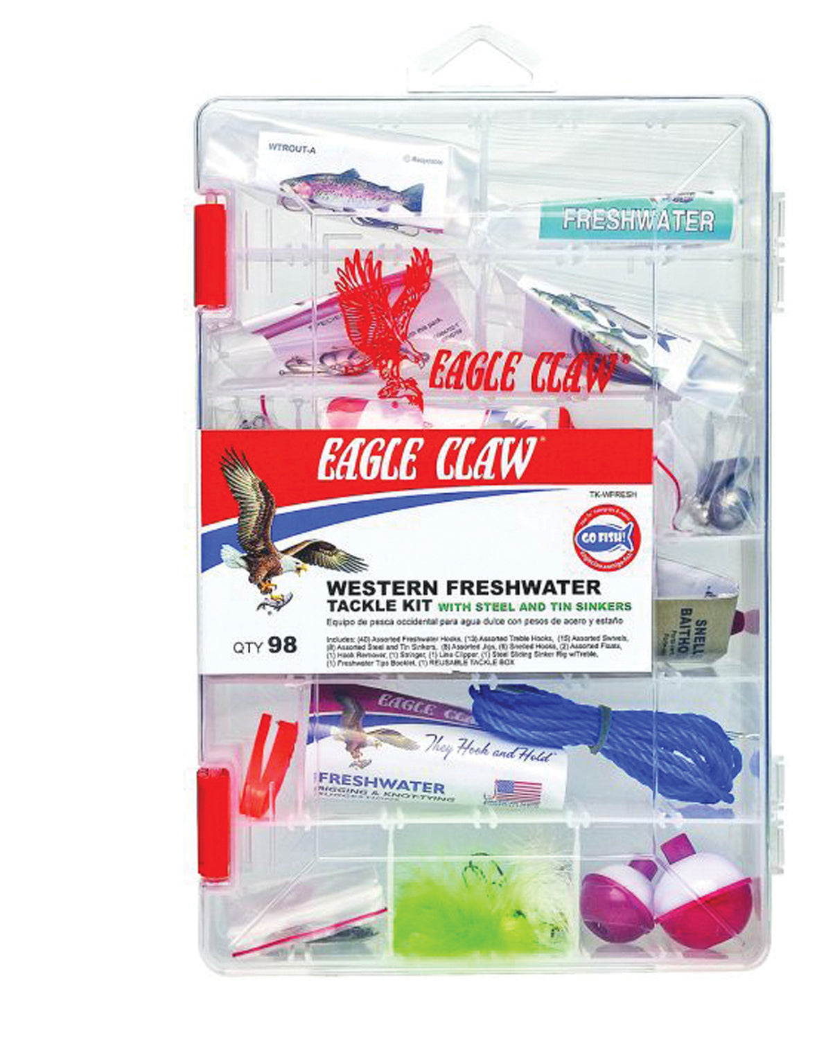 Eagle Claw Western Freshwater Tackle Kit