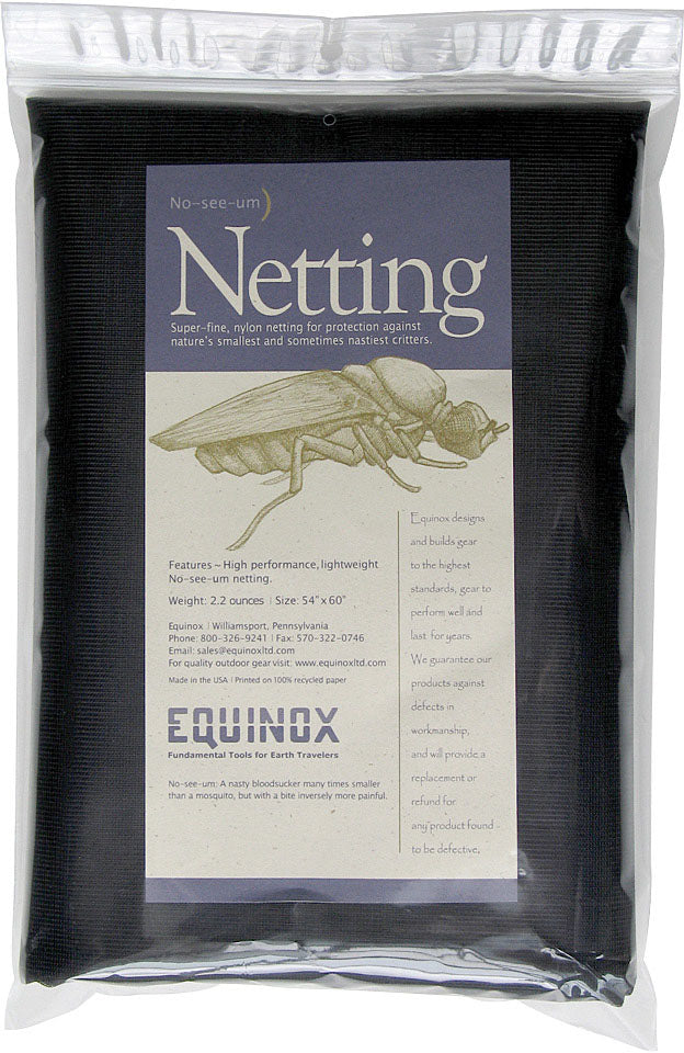 Equinox No-See-Um Mosquito Netting - 54 x 60 Inches