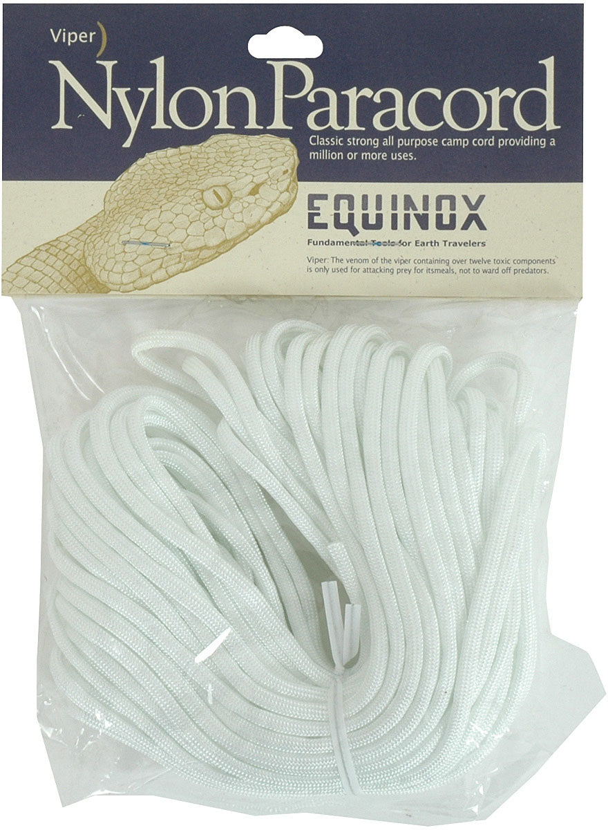 Equinox 550 Paracord - 100 Feet - White