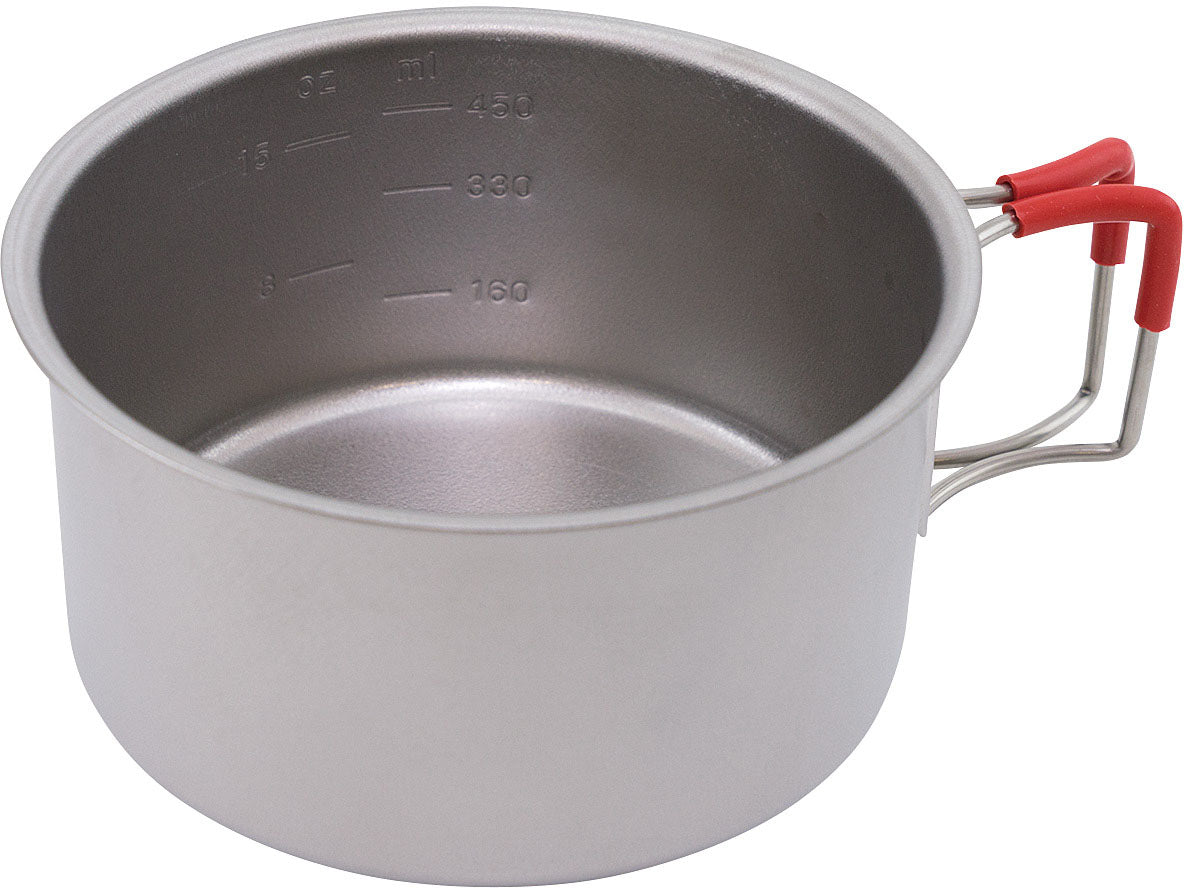 EVERNEW Ti 570FD 570 ml ultralight titanium cup