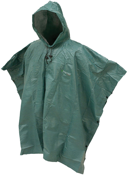 Frogg Toggs Ultra-Lite2 Rain Poncho - Green