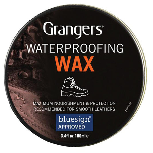 Grangers Waterproofing Wax 100 ml jar with black lid
