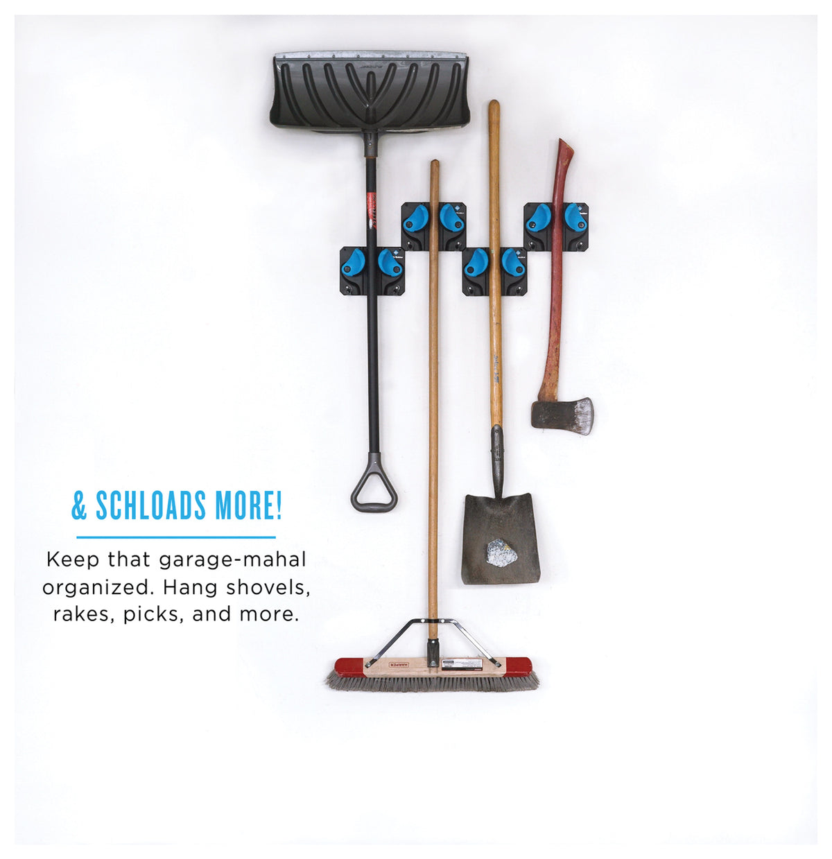 Gravity Grabber OG wall-mounted ski and snowboard storage rack