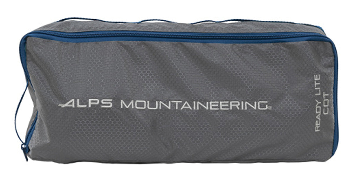 ALPS Mountaineering Ready Lite camping cot in Gray